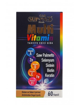 SUPPMİX MULTİVİTAMİN 60 TABLET